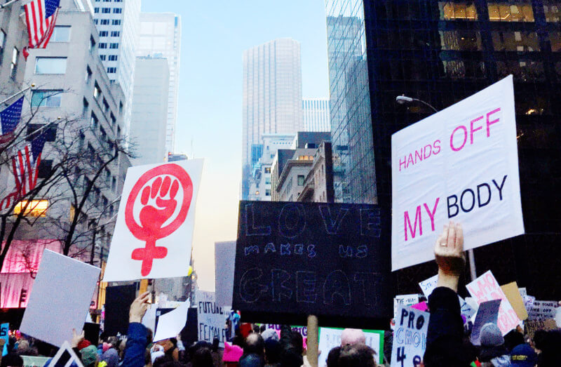 She's So Bright - The Woman’s March in New York City