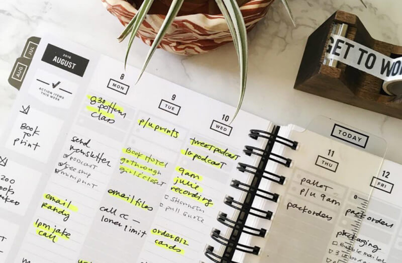 She's So Bright - New Planner by Elise Joy, Creator of the Get To Work Book