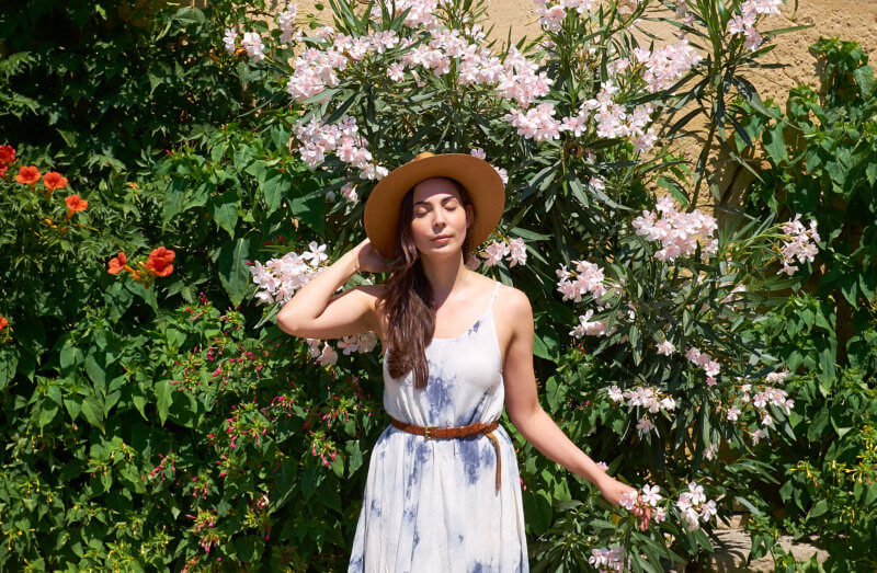 She's So Bright - Among the Wildflowers of Gordes