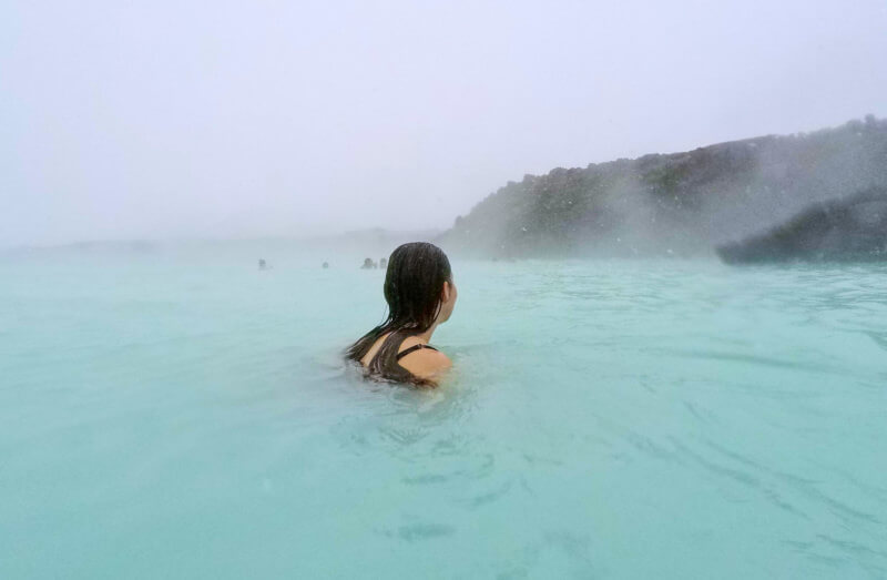 She's So Bright - Snowy Reykjavik and a Soak in the Blue Lagoon