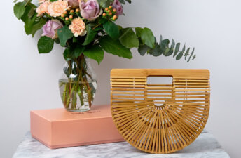 She's So Bright - You Need This Bamboo Bag for Summer