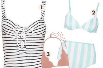 She's So Bright - French Riviera Inspired Swimsuits