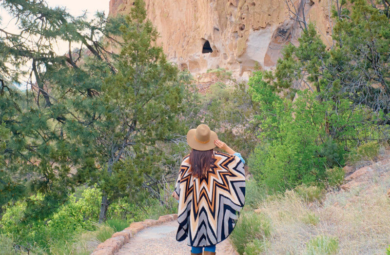 She's So Bright - Exploring Bandelier National Monument