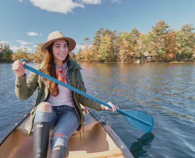 Canoeing In Maine – She's So Bright