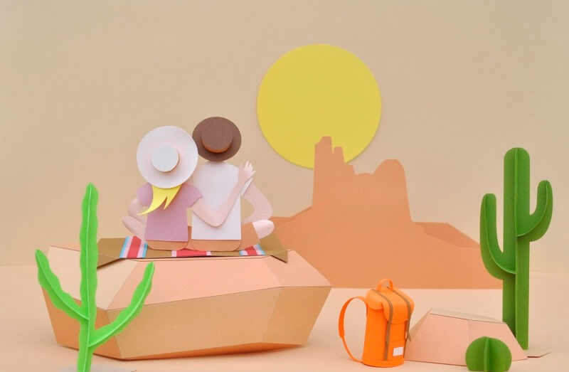 She's So Bright - The Paper Art of Chloé Fleury