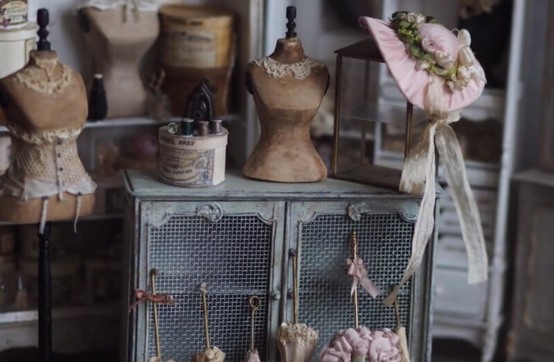 She's So Bright - Artist Kiyomi’s Miniature French World