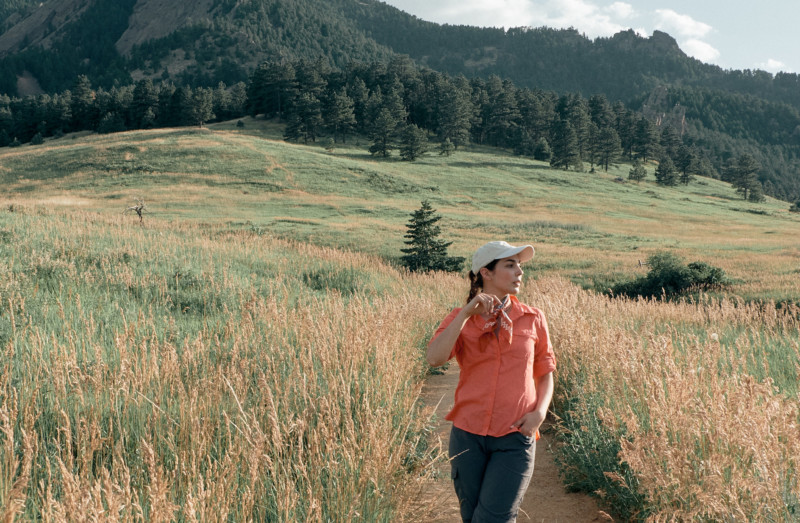 She's So Bright - Greetings from Colorado. Boulder, flatirons, mountains, grains, fields, outdoorsy, hiking.