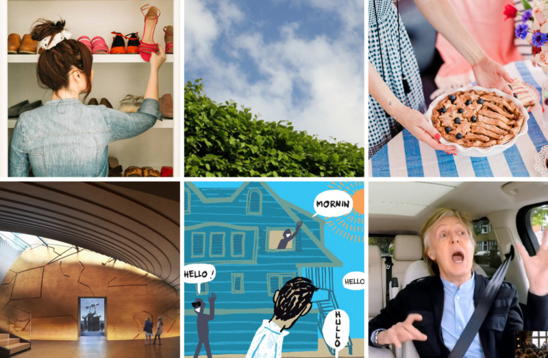 She's So Bright - 6 Links to Brighten Your Week. A Beautiful Mess Closet Organization, Minimalist Quotes, Lauren Conrad's Fourth of July Desserts, Norwegian Planetarium, David Sedaris Story, Paul McCartney Carpool Karaoke