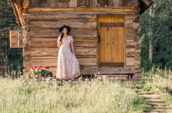 She's So Bright - Eva Goes West To Dunton Hot Springs, Telluride, Colorado, Travel, Old West, Log Cabin, Scenic, Travel Goals, Style, Rustic Style
